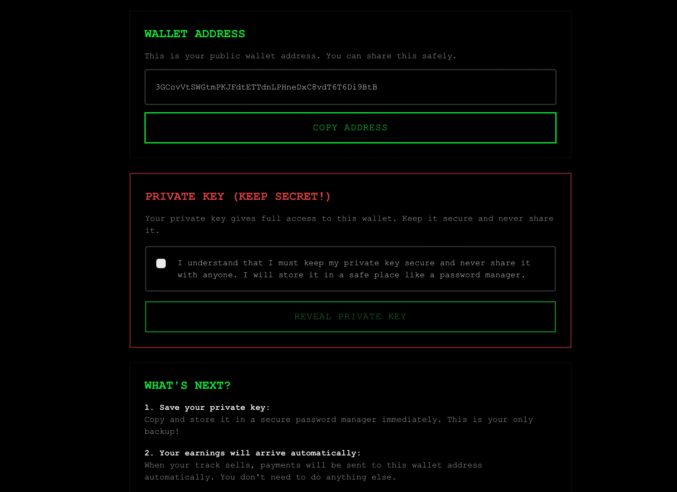 Get Wallet Claim Email